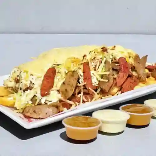 Salchipapales Mercedes Benz