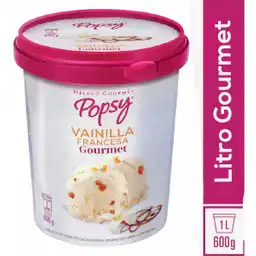 Popsy Helado Vainilla Francesa Gourmet