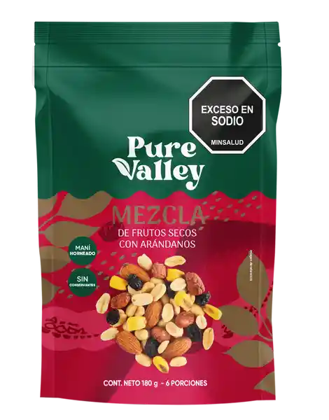 Pure Valley Mezcla Salada Arándanos