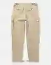 Pantalón Hombre Beige Talla 34 x 32 5034281 American Eagle