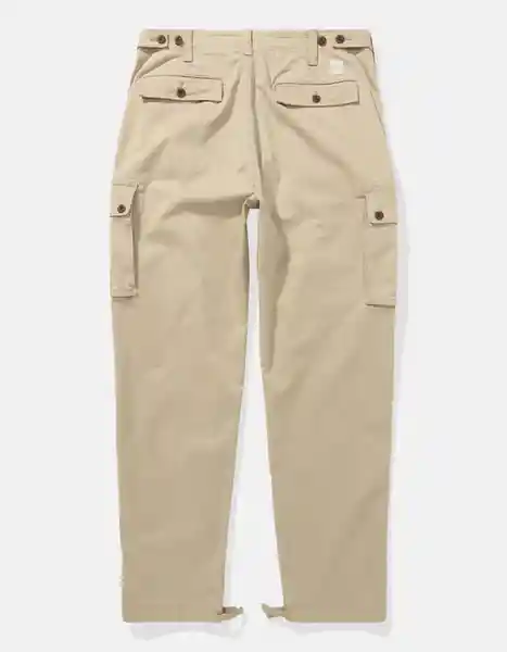 Pantalón Hombre Beige Talla 34 x 32 5034281 American Eagle