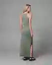 Vestido Mujer Verde Talla XL 272G001 Rifle