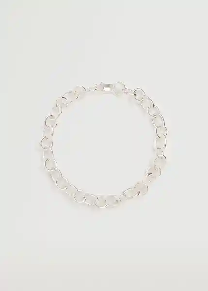 Collar Grace Plata Talla 99 Mujer Mango