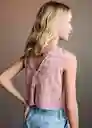 Blusa Jaipur Rosa Talla 13 Niñas Mango