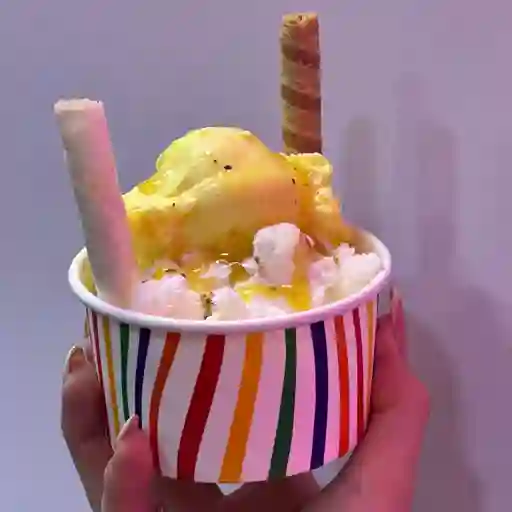 Vaso especial de helado