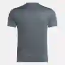 Reebok Camiseta Athlete Tee Rbk-Fresh Hombre Negro Talla M 2.0