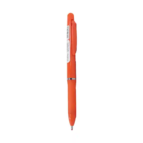 Esfero Borrable Naranja 0.7 mm Miniso 