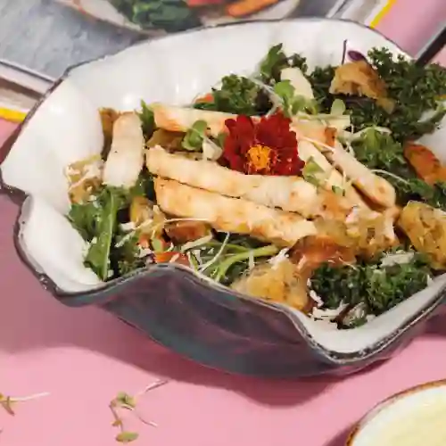 Ensalada Cesar con Pollo