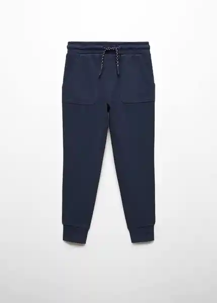 Pantalón Denver Navy Talla 08 Niños Mango