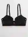 Brasier Aerie Negro Talla 38 B American Eagle 07928043