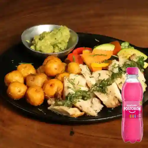 Combo Suprema R��stica + Postob��n Manzana 250 ml