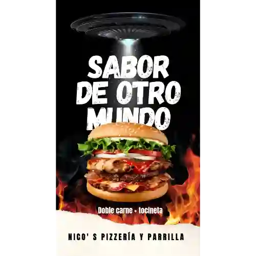 Hamburguesa Doble Carne