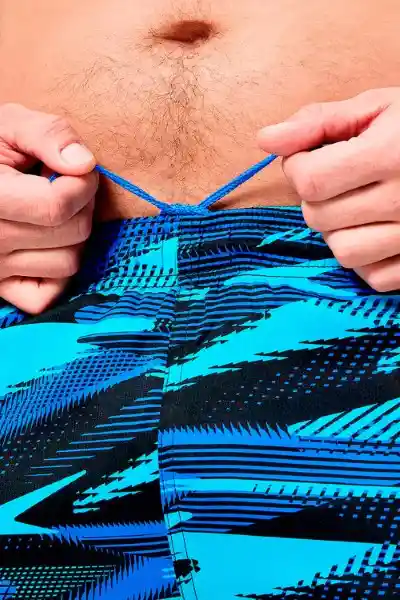 Pantaloneta Sport Printed Picton Hombre Blue 18 Talla L Speedo