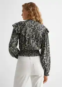 Blusa Alp Negro Talla 20 Teen Niñas Mango
