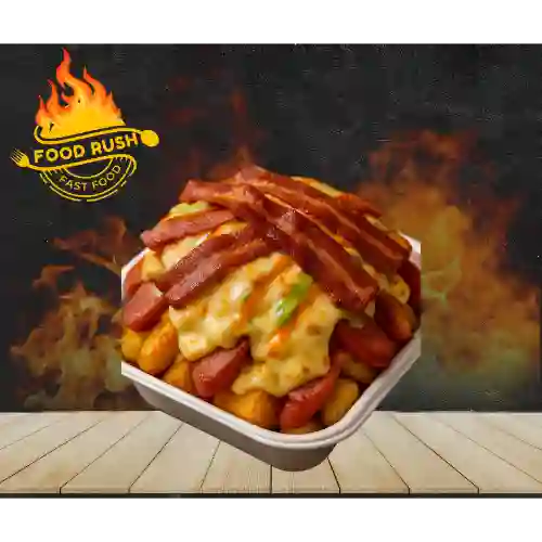 Salchipapa Especial