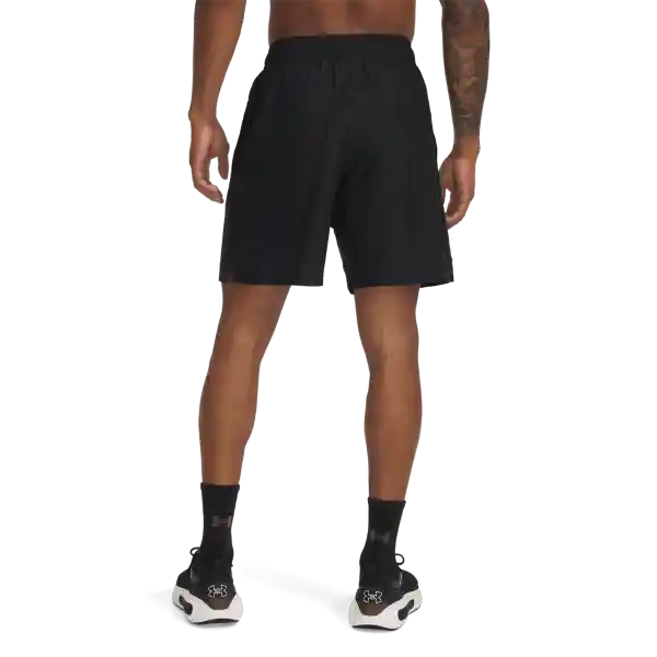 Under Armour Short Pantaloneta Tech Woven Wordmark Negro LG