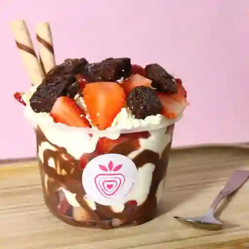 Fresas con Crema Grande