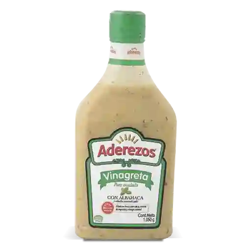 Aderezos Vinagreta Albahaca Cebolla Pet