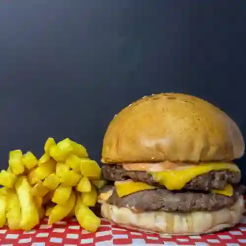 Cheese Burger Doble