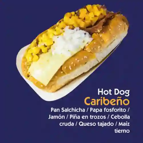 Hot Dog Caribeno