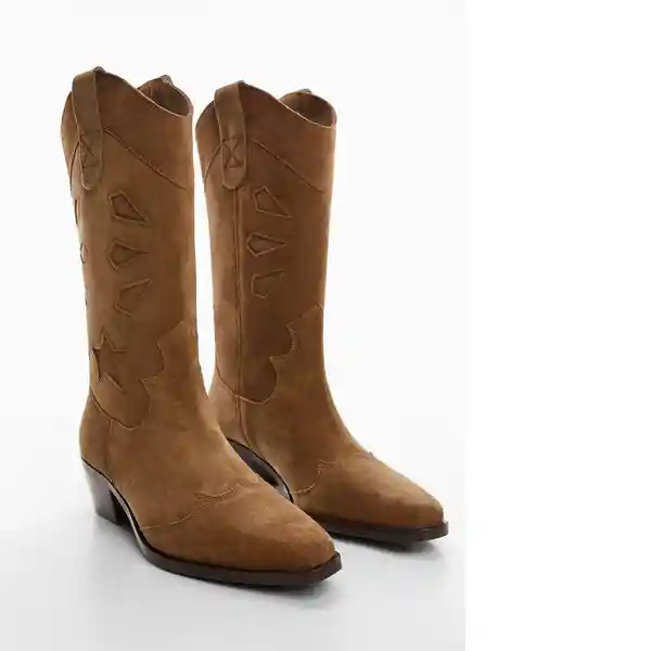 Botas Albas Camel Talla 40 Niñas Mango