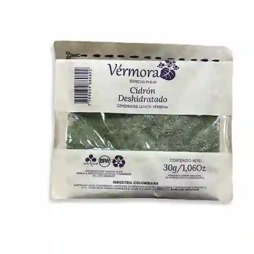 Vérmora Especias Puras de Cidrón Deshidratado