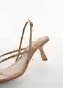 Sandalias Eddi Nude Talla 37 Mujer Mango