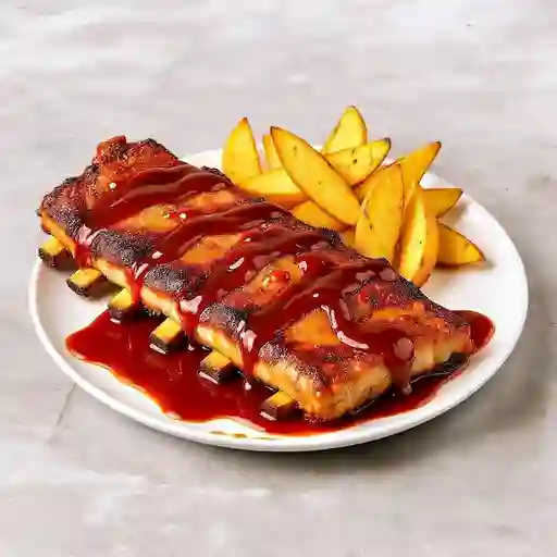 Costillas bbq