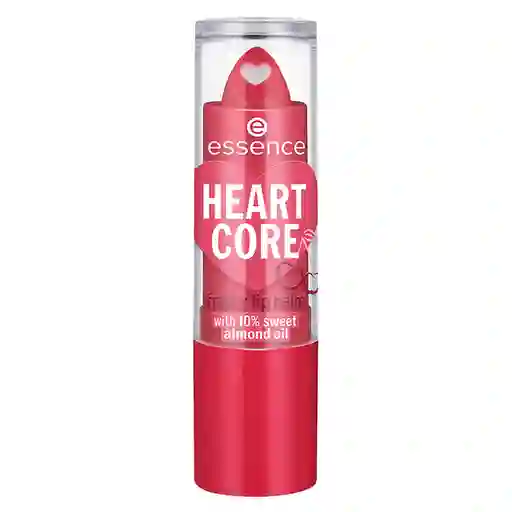 Essence Bálsamo Labial Frutal Heart Core Tono 01 Crazy Cherry