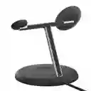 Belkin Base de Carga Qi2 3 en 1 15W Negro