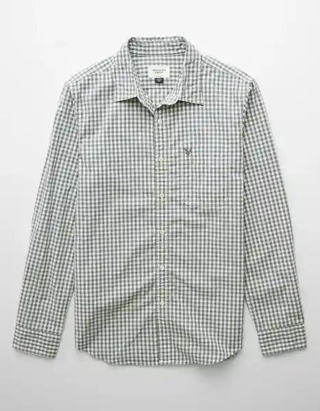 Camisa Hombre Beige Talla X-LARGE 2722256 American Eagle