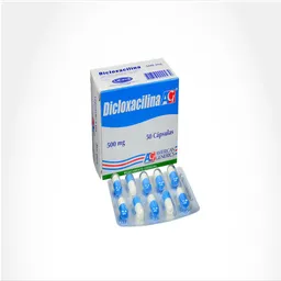 Dicloxacilina  (500 mg)