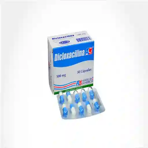 Dicloxacilina  (500 mg)