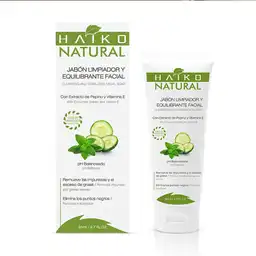 Haiko Natural Jabón en Gel Limpiador y Equilibrante Facial