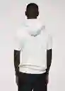 Buzo de Sudadera Londonh Off White Talla L Hombre Mango