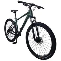 Rali Bicicleta Montaña 16 Velocidades Rin 29 Mtb en Negro/Verde