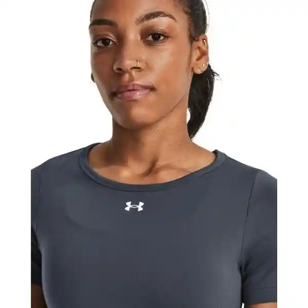 Under Armour Camiseta Train Seamless Mujer Gris LG 1379149-044