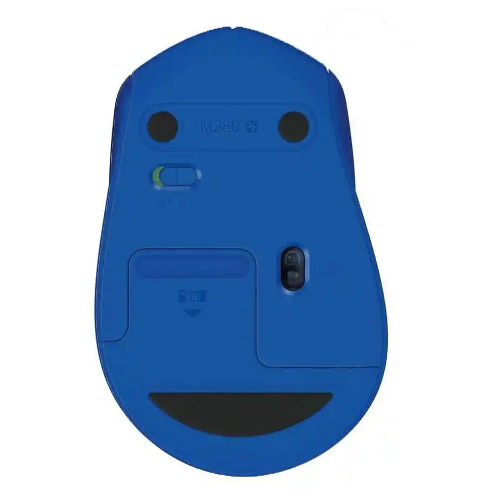 Logitech Mouse M280 Azul Inalámbrico
