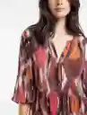  Vestido Lolu Mujer Rosa Rubor Oscuro Talla S Naf-Naf 