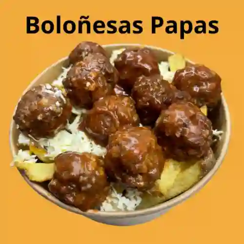 Papas Boloñesas