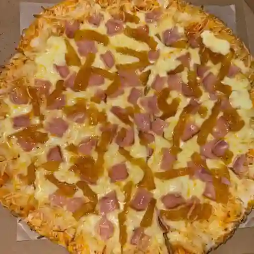 Hawaiana bordequeso (8 porciones) + 1.5