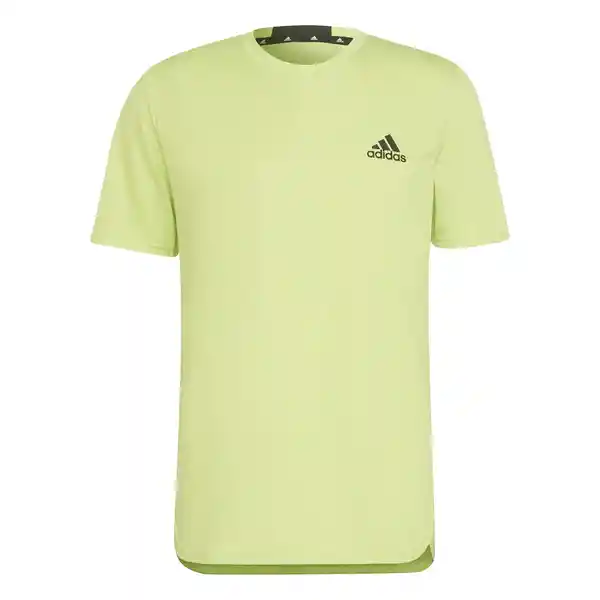 Adidas Camiseta D4M Tee Para Hombre Amarillo Talla L Ref: HF7218