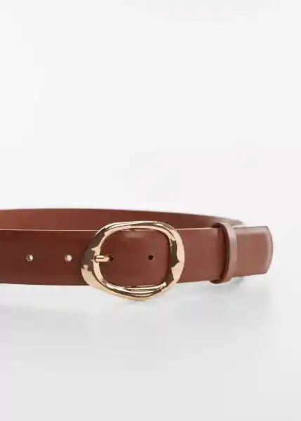 Cinturón Monty Marrón Talla L Mujer Mango