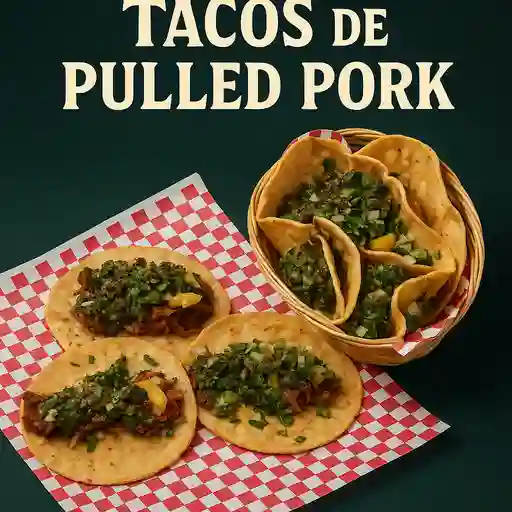 Tacos de pulled pork