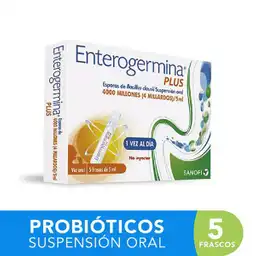 Enterogermina Plus 4000mui 5 viales