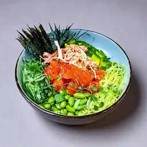 Salmón Kani Poke