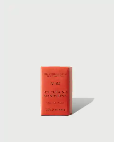 Jabón Sólido Vegetal Petitgrain & Mandarina
