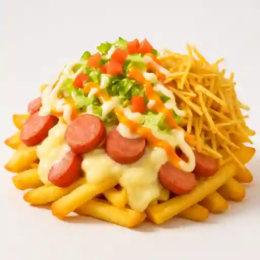 Salchipapa Super
