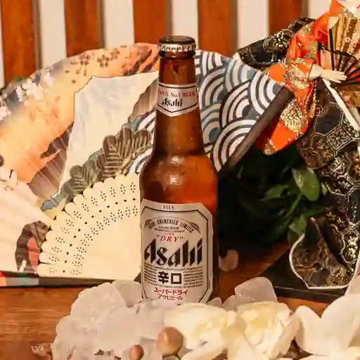 Cerveza japonesa asahi
