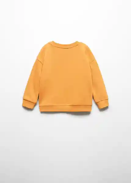 Sudadera Roar Mostaza Talla 72 Niños Mango